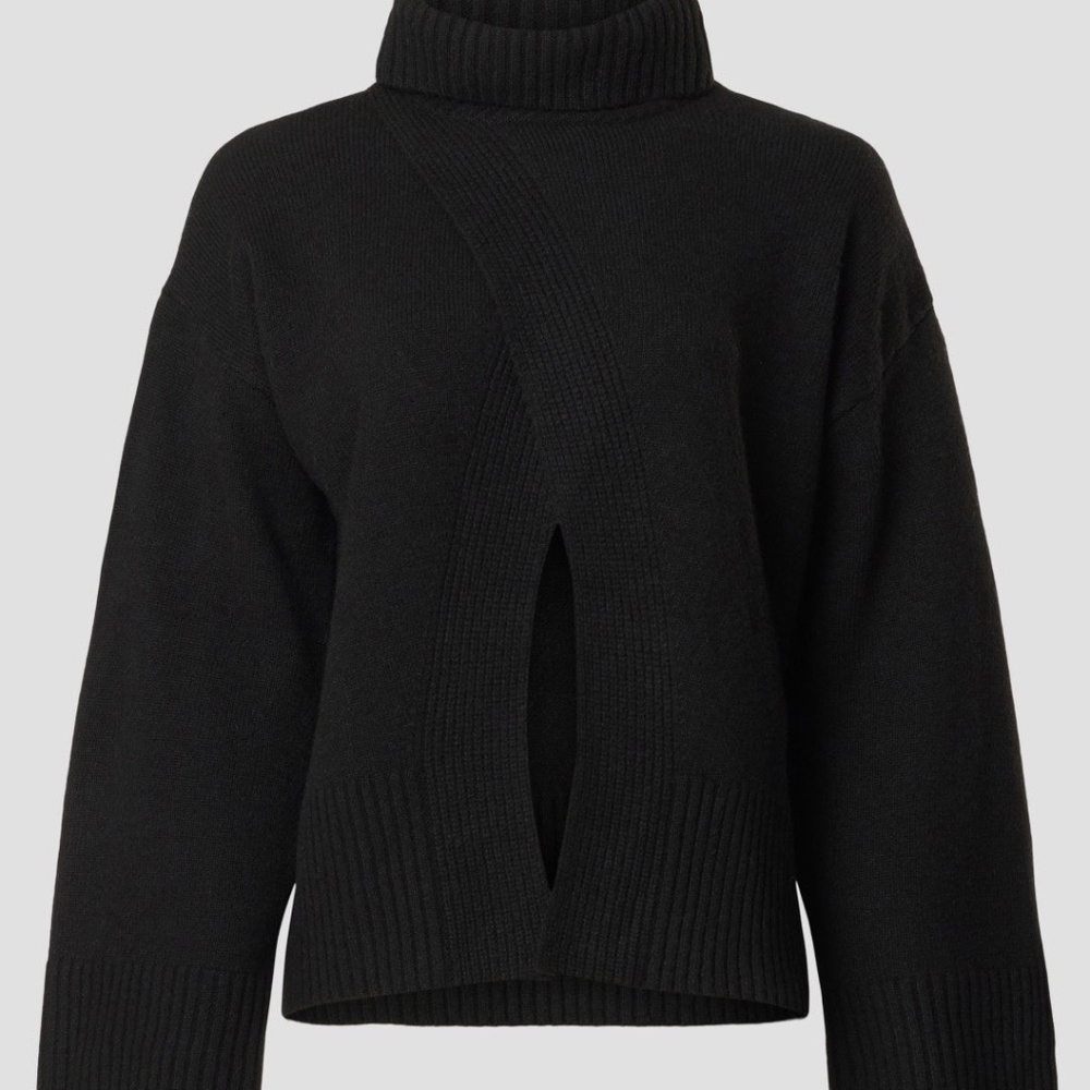 Great Jones Overlay Turtleneck Sweater, M - Picture 2 of 9